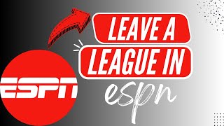 How to Leave a League in ESPN Fantasy Football – Step by Step