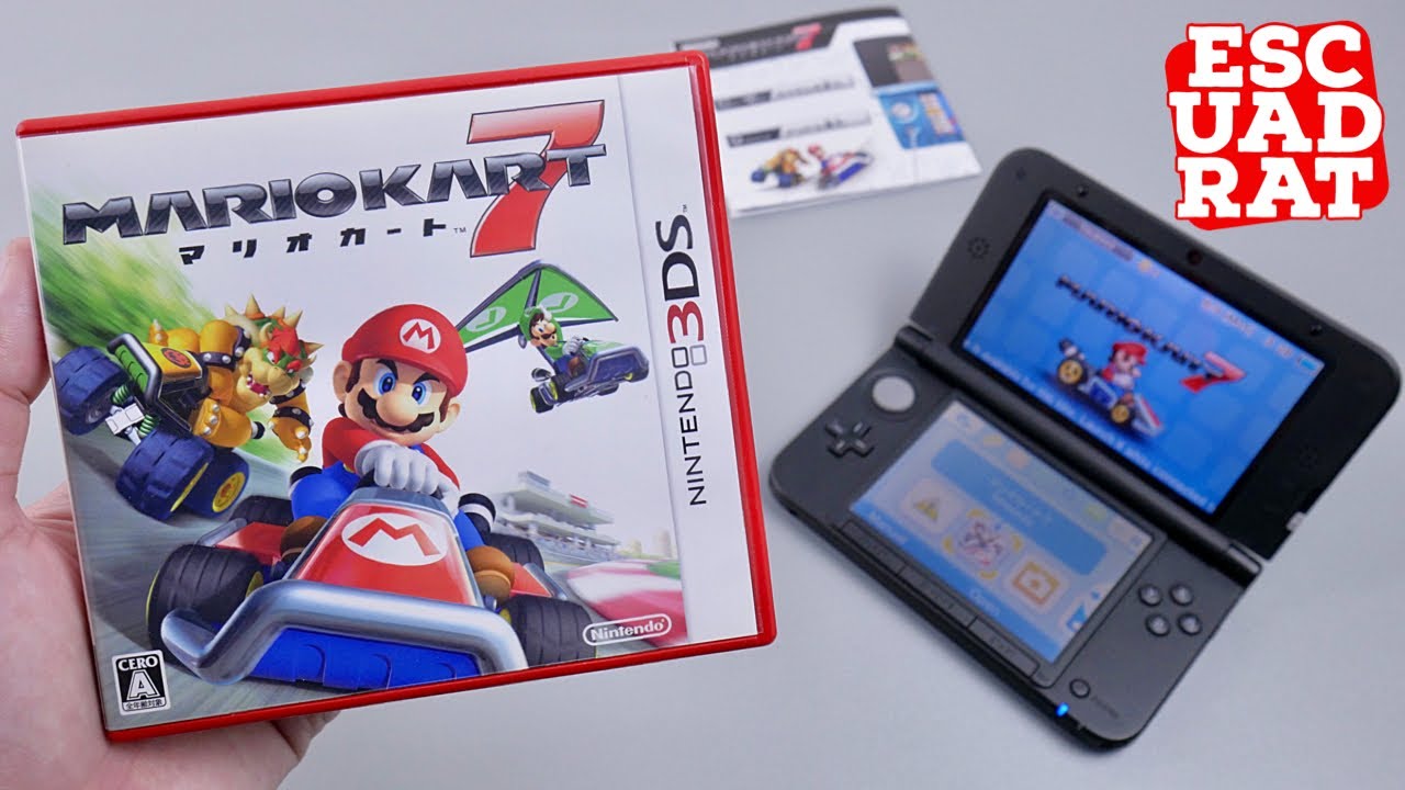 Mario Kart 7 Nintendo 3DS Indonesia, Unboxing & Gameplay MarioKart 7