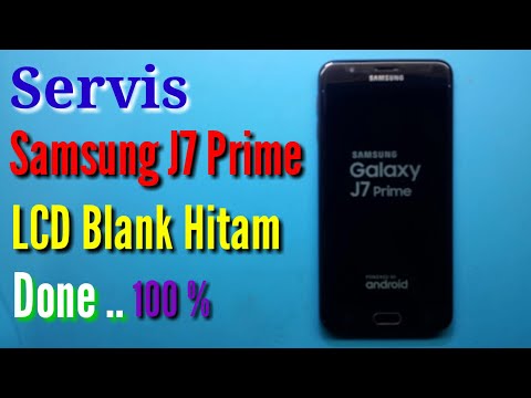 Servis Samsung J7 Prime Blank Hitam ( DONE )