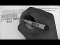 Pen & Ink Drawing Tutorials | Beginners Introduction To Crosshatching & Basic Strokes