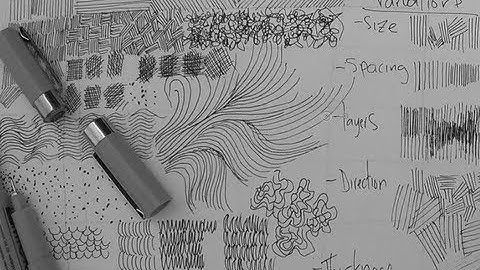 Pen & Ink Drawing Tutorials | Beginners introduction to crosshatching & basic strokes