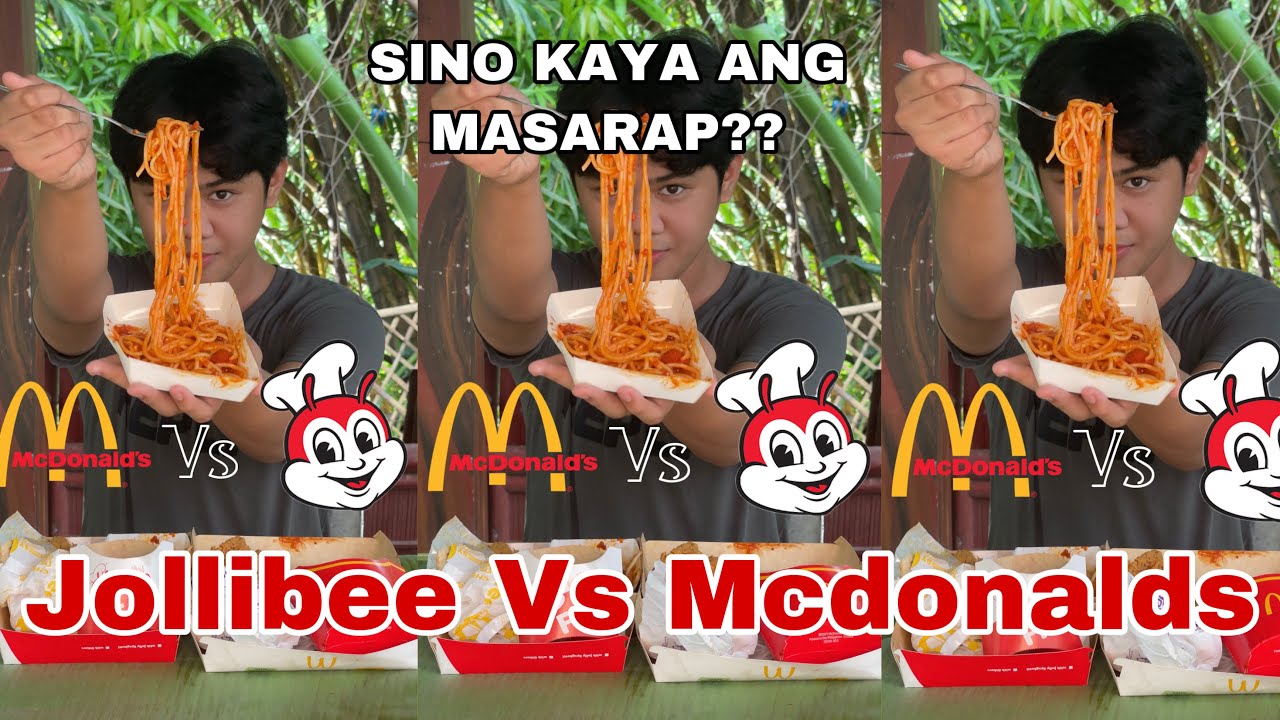 Jollibee Vs Mcdonaldshonest Review Youtube