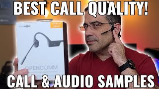 New 2020 OpenComm Aftershokz AMAZING Call Quality and Audio Sample