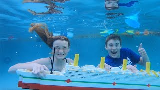 Katie WOW and Larry Life HMHS Britannic Sinking