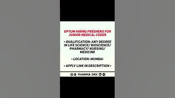 Medical Coder Jobs Freshers || Non Certified Medical Coder Job || Freshers Medical Coding Jobs