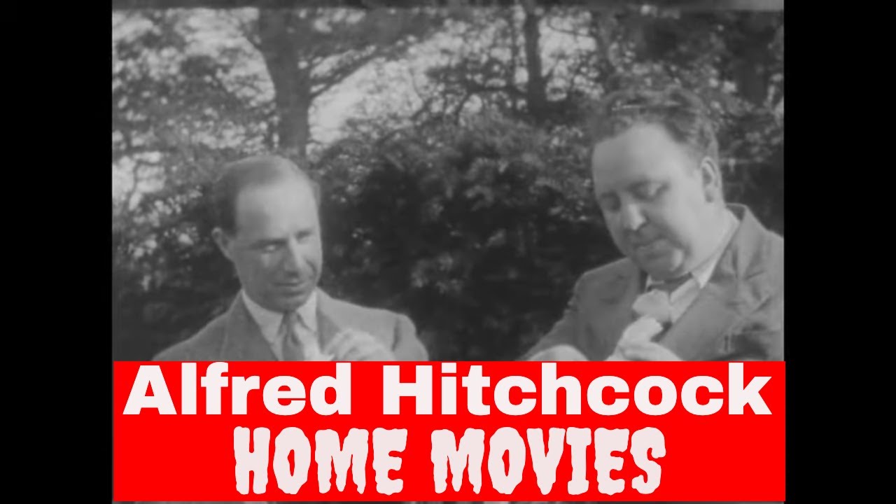ALFRED HITCHCOCK FAMILY HOME MOVIES 2 ” 1929 SILENT FILM
