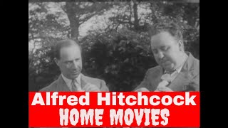 “ ALFRED HITCHCOCK FAMILY HOME MOVIES #2 ” 1929 SILENT FILM BEHIND THE SCENES OF "BLACKMAIL" XD52174