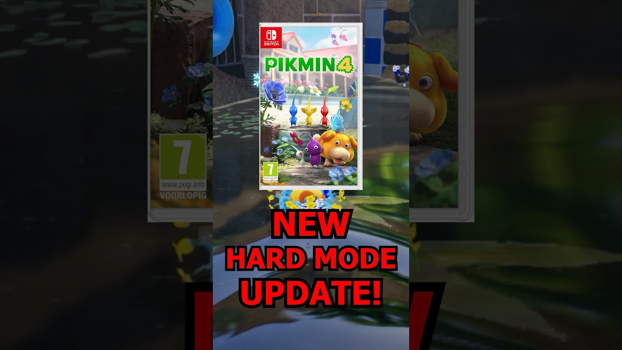 NEW Pikmin 4 Hard Mode Update?!