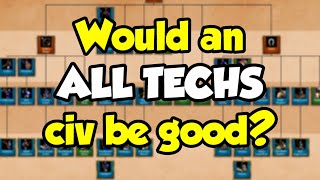 Would an "All Techs" civ be any good?