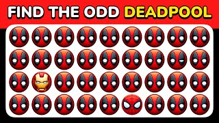 Find the ODD Emoji Out  Avengers Challenge‍♀ Easy, Medium and Hard Levels