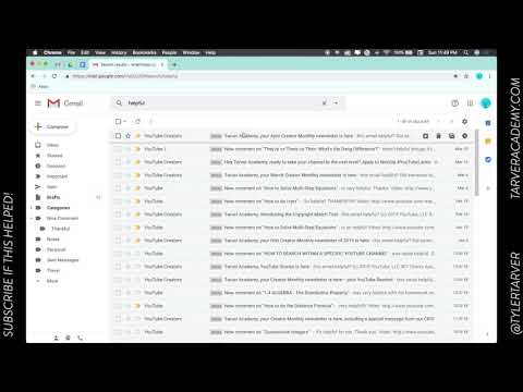 Video: Come Cercare In Modo Efficace In Gmail