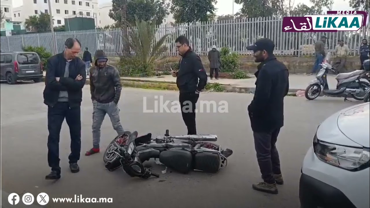 بارد الكتاف ضرب ساك فيه مليون وطاح بالموطور هرب وخلاه بمنطقة مولاي رشيد بكازا