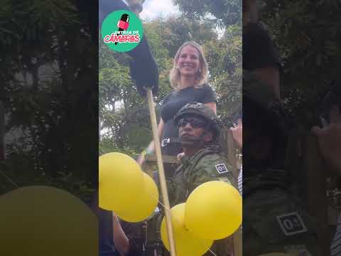Lavinia valbonesi en el pride guayaquil 2024 #PRIDE #lavínia #danielnoboa