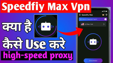 Speedfiy Max App Kaise Use Karen ।। how to use speedfiy max vpn app ।। Speedfiy Max Vpn App