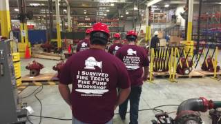 July 2017 Atlanta Fire Pump Maintenance Workshop