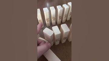 JENGA blocks falling