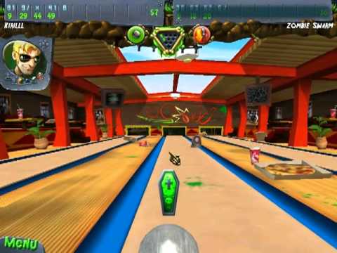 Прохождение флеш игры Zombie Bowl-O-Rama part 2
