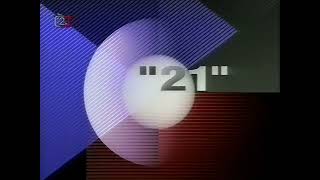 ČT2 - znělka - "21" (1998)