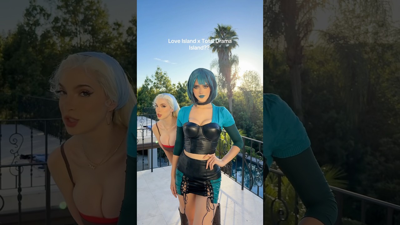 A hot new bombshell enters the villa 😛@Candylion  #totaldramaisland #tdi #cosplay #loveisland