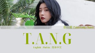 THE9 赵小棠 (Xiaotang Zhao) T.A.N.G 歌词/ Color Coded Lyrics(简体中文/PinYin/English)