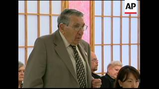 Japan's foreign minister apologises to US POWs from WWII