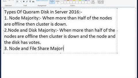 Day 05:- Failover Clustering in server 2016.