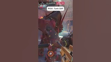 What does a Tank Diff in OW2 look like?