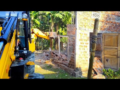 Old house demolition