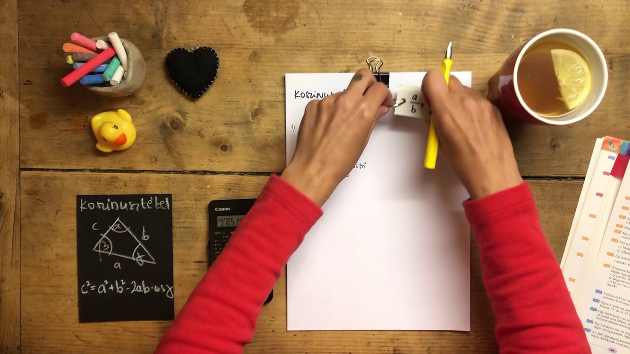 Trigonometria - koszinusztétel - alapfeladatok