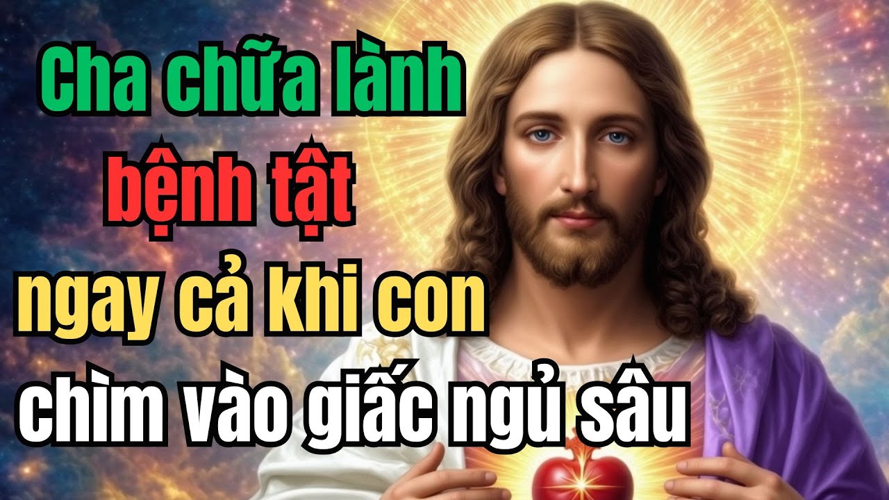 Cha chữa lành bệnh tật ngay cả khi con chìm vào giấc ngủ sâu | Lòng Chúa Thương Xót
