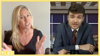 Marjorie Taylor Greene FEUDS with Nick Fuentes!