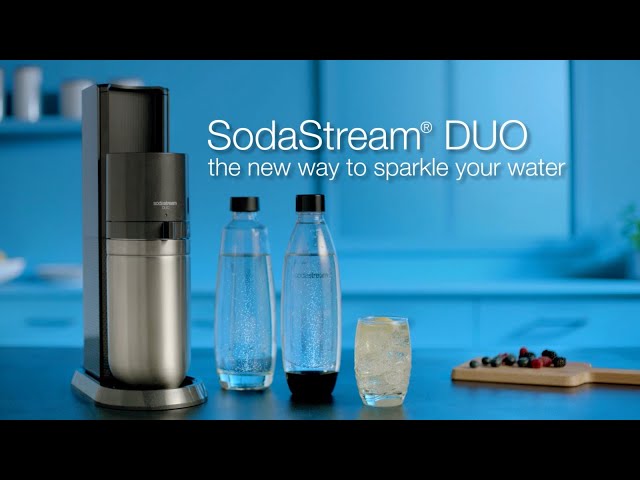 how to use sodastream Duo - YouTube