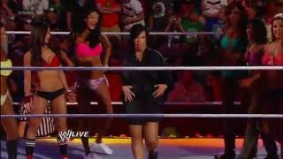 Divas Summertime Beach Battle Royal: Raw, June 25, 2012 screenshot 1
