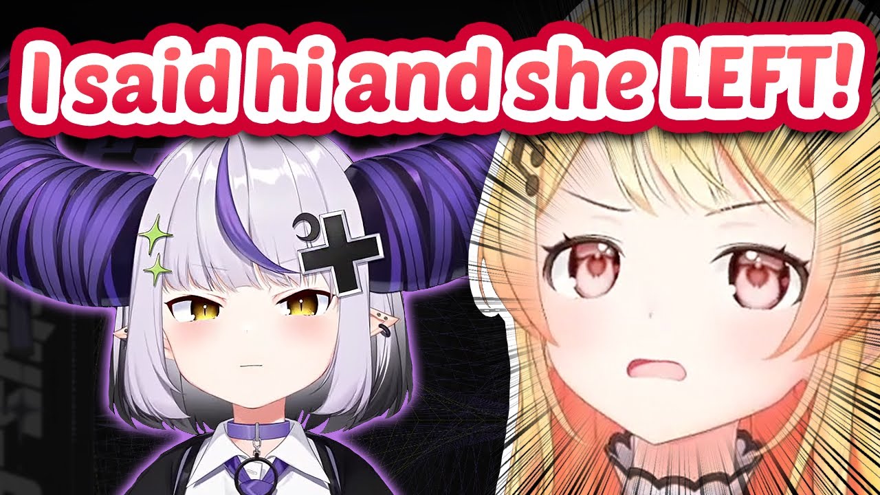 Kanade's IRL Encounter With Laplus Is Just Like Anime... 【ENG Sub Hololive】