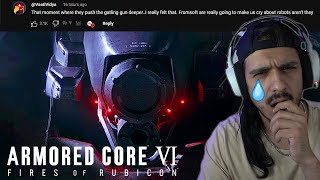 SoulsBorne Streamer Reacts to ARMORED CORE VI FIRES OF RUBICON | Gameplay Trailer Reaction