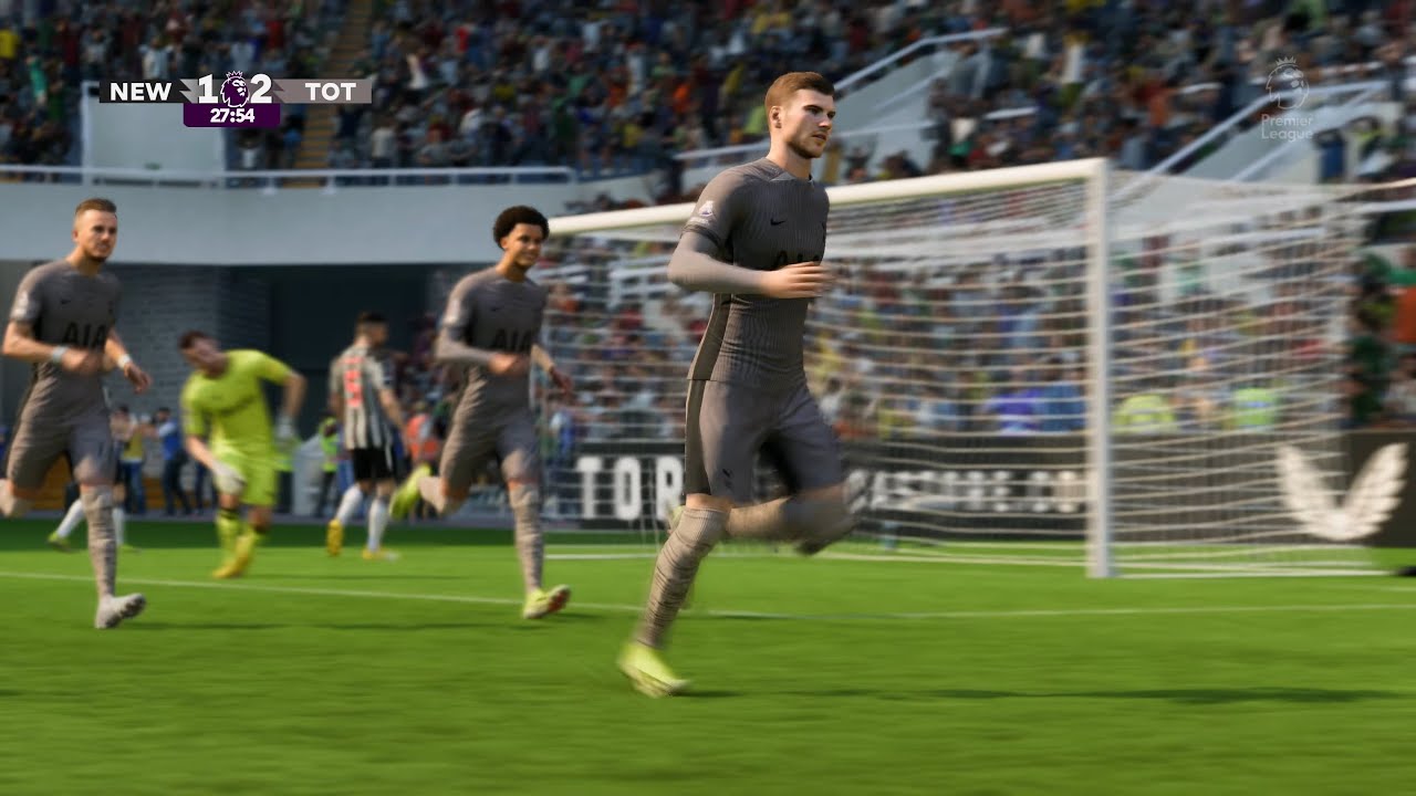 EA FC 24 Newcastle United v Tottenham Hotspur BROADCAST CAMERA NEW TITLE UPDATE PATCH TU12