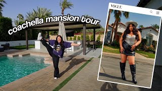 COACHELLA MANSION TOUR!! *coachella day 1 vlog*