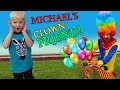 Happy Clown Playtime with Michael!!