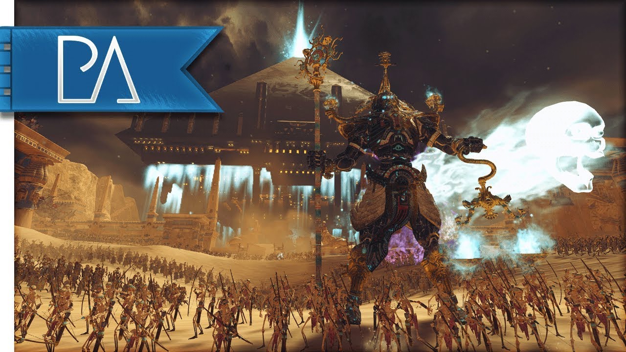 RISE OF THE TOMB KINGS - NEW DLC - Total War: Warhammer 2 Gameplay