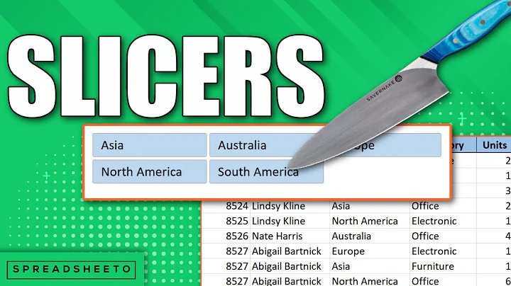 How to Use Slicers to Filter Your Pivot Table