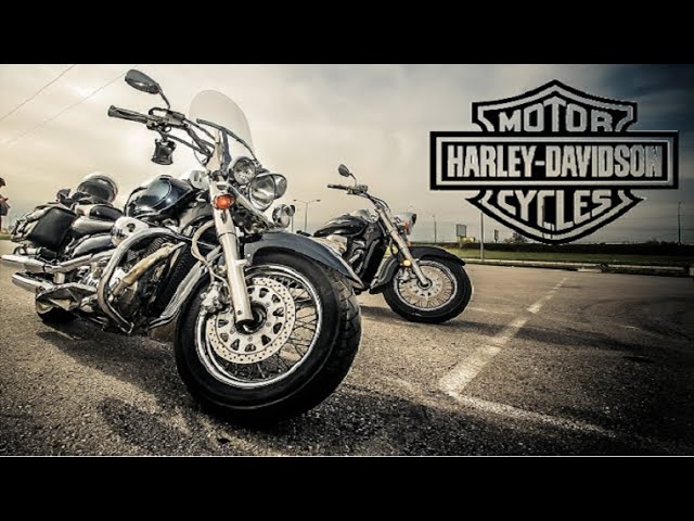 Motorcycle Harley Davidson Music - Blues Instrumental.