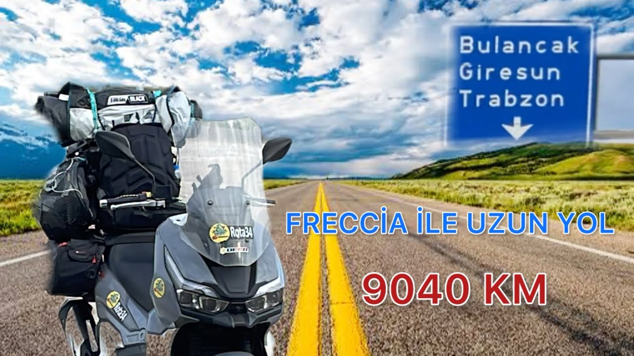 ( 940 KM ) MART AYINDA FRECCİA 150 ile UZUN YOL