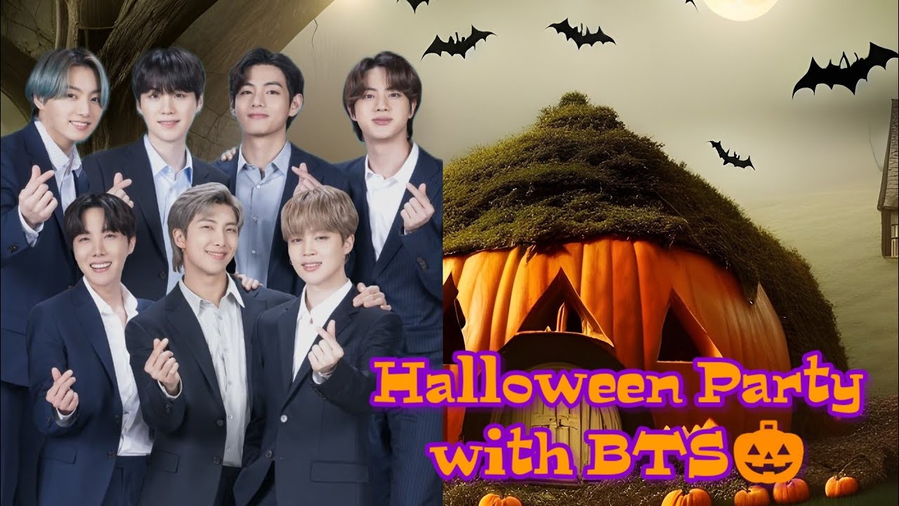 Halloween Party with BTS bts妄想 YouTube