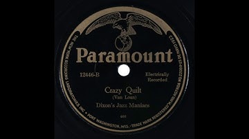 Crazy Quilt - Dixon's Jazz Maniacs - 1927 - HQ Sound