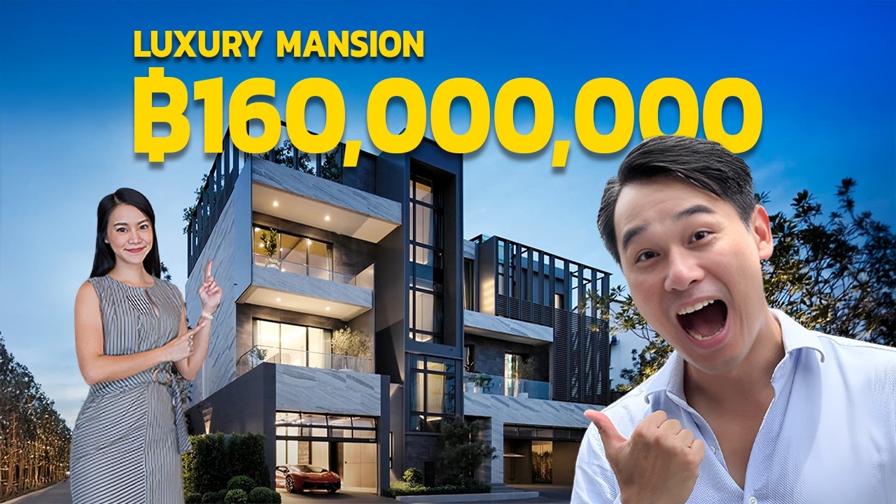 Inside a Thai Multi-Millionaire MEGA MANSION! | 95E1 by SC Asset