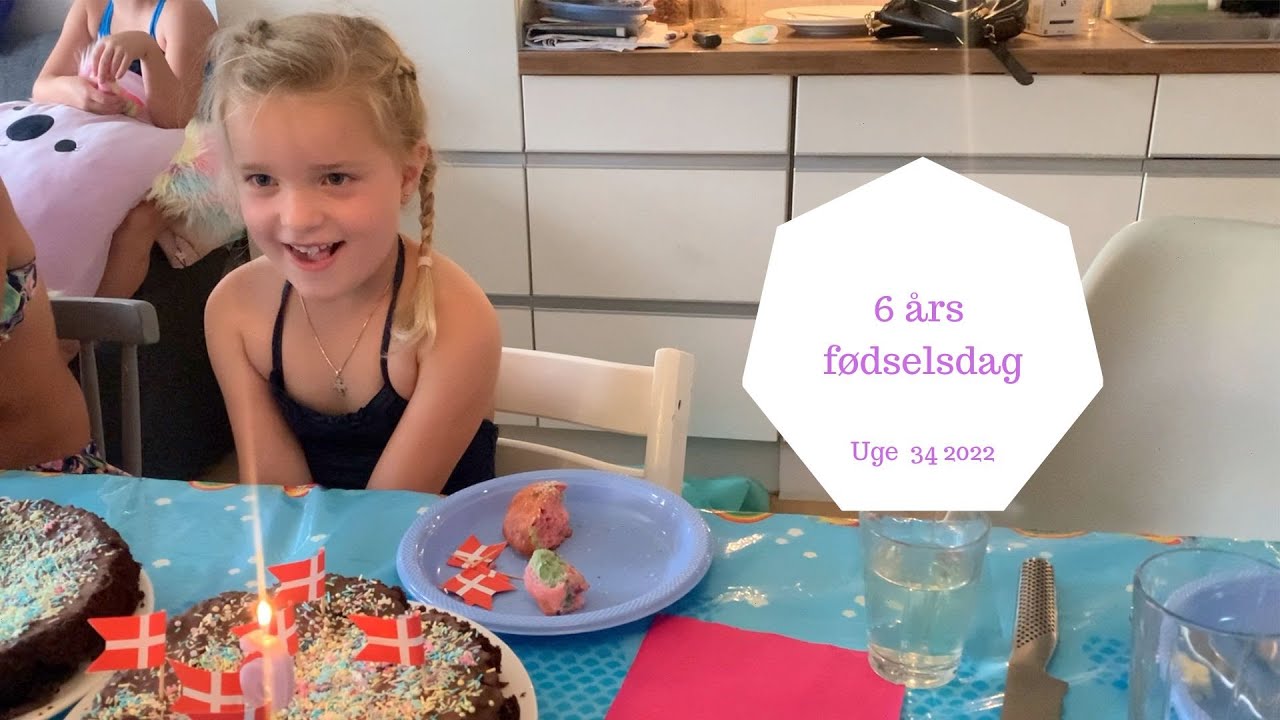 VI FEJRE HALEYS 6 ÅRS FØDSELSDAG FOR VENNER - YouTube