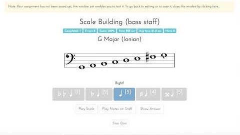 ToneSavvy - Level 4 Building Scales with up to 1 Sharp and 1 Flat (Bass)