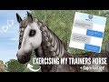 Exercising My Trainers Horse + Gopro Footage! | Hannah's Diaries | SSO RRP