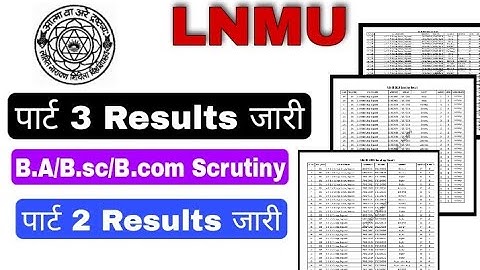 lnmu part 3 results 2021 l part 2 results scrutiny 2021