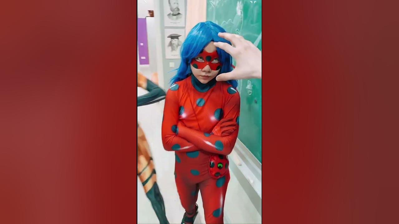 Ladybug told everyone who is under the mask of Cat Noir!  Ladybug in real life! #trending #treding